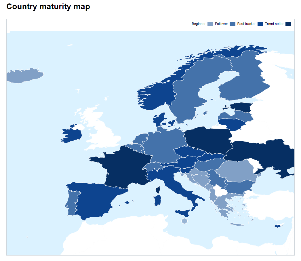 Open Data Maturity Map