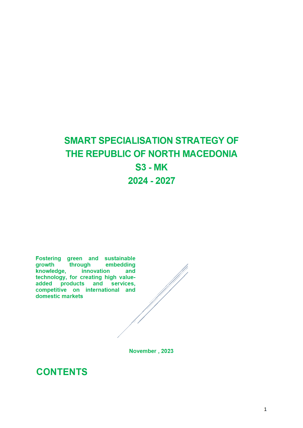 Smart Specialisation Strategy of the Republic of North Macedonia 2024-2027