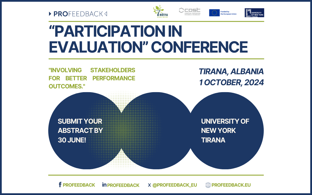 PROFEEDBACK Conference “Participation in evaluation – Participatory evaluation”
